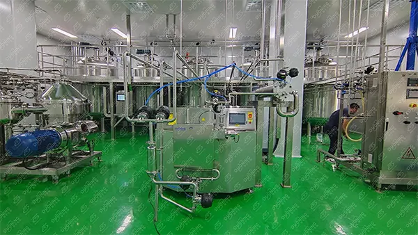 Collagen production line