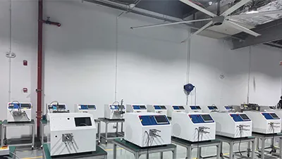 Laboratory homogenizers production line