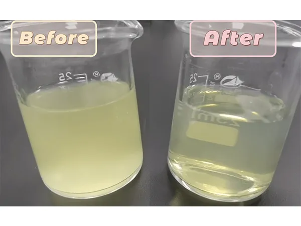 CNT dispersion before homogenization