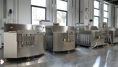 Manufacturing Workshop for High Pressure Production-Scale Homogenizer
